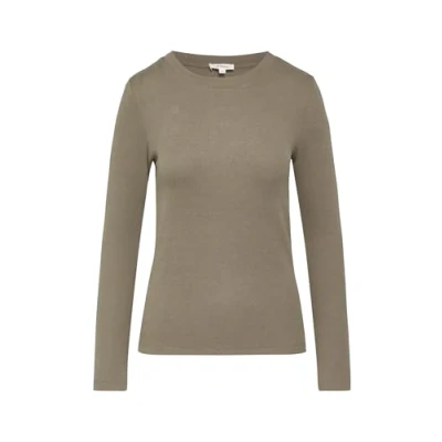 Afbeelding van s.Oliver Longsleeve, Dames, Maat: 42, Karamell