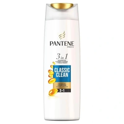 Afbeelding van Pantene Pro V Classic Clean 3 in 1 Shampoo Plus Conditioner, voor normaal tot gemengd haar, 225 ml