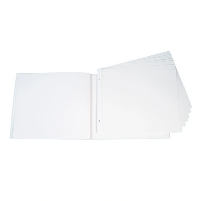 Afbeelding van EXACOMPTA schroef album inzetstukken, 360 x 285 mm, wit