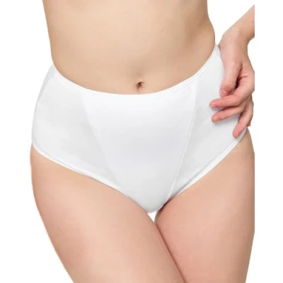 Afbeelding van Nur Die Formslip katoen van met shaping effect maxislip tailleslip hoge taille ondergoed onderbroeken stetch dames, wit, 44 46