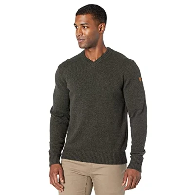 Afbeelding van Fjallraven Övik Sweater met V hals voor heren, M sweatshirt