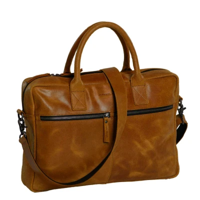 Afbeelding van Daniel Ray Gisborne Laptopbag 15.6&#039;&#039; Cognac
