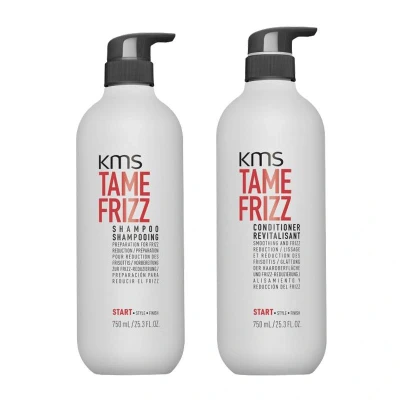 Afbeelding van KMS Tame Frizz Shampoo + Conditioner 750ml bundel/set/pakket