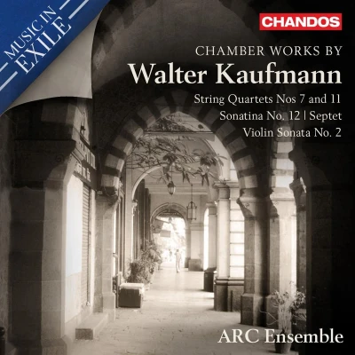 Afbeelding van Arc Ensemble Chamber Works By Walter Kaufmann (CD)
