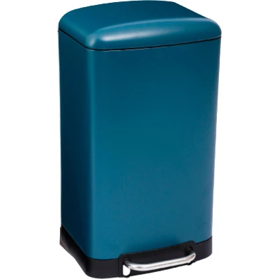 Afbeelding van 5Five Afvalemmer Ariane Metaal 30L Blauw