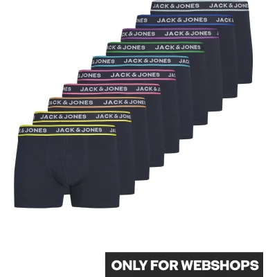 Afbeelding van Jack &amp; Jones Lime Solid Trunk Onderbroek Mannen Maat M
