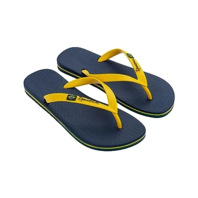 Afbeelding van Ipanema CLAS Brasil II AD Teenslippers voor heren, blauw/geel, 38 EU, blauw geel, EU