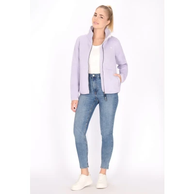 Afbeelding van Schmuddelwedda Fleecejas, Dames, Maat: 36, Grauviolett melange