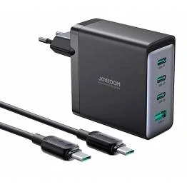 Afbeelding van Baseus GaN5 Pro 2 poorts USB/USB C 100W PD Mac oplader Zwart