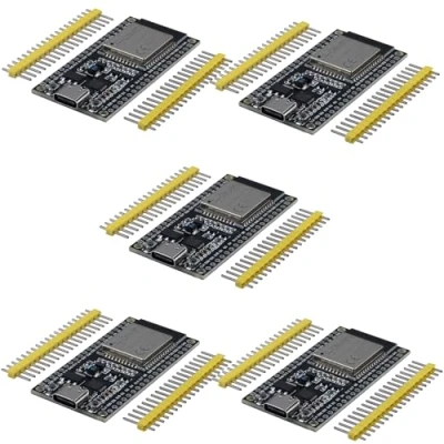Afbeelding van AZDelivery 5 x ESP 32 Dev Kit C ongesoldeerde NodeMCU modules WLAN met USB aansluiting WiFi Development Board CP2102 (opvolger model van ESP8266) compatibel Arduino inclusief e book