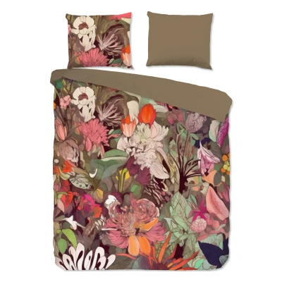 Afbeelding van Dekbedovertrek Katoen Marcus Bloemen 240x200 Cm Good Morning Dekbed Discounter.nl