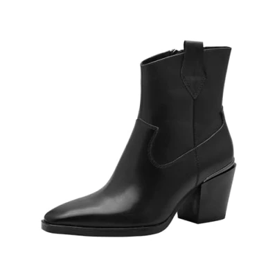 Afbeelding van Marco Tozzi Dames Bootie Zip+Slip 2 25088 43 modelaarzen, zwart, 38 EU, EU
