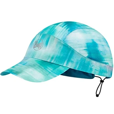 Afbeelding van Buff Heren PACK RUN CAP MARBLED TURQUOISE S/M