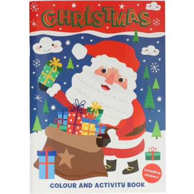 Afbeelding van Kleur en Activiteitenboek A4 Kerstmis