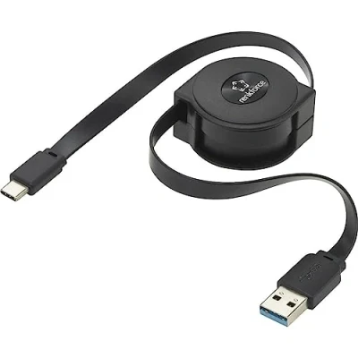Afbeelding van Renkforce USB kabel 3.2 Gen1 (USB 3.0 / 3.1 Gen1) C stekker, A stekker 0.80 m Zwart RF 4352328