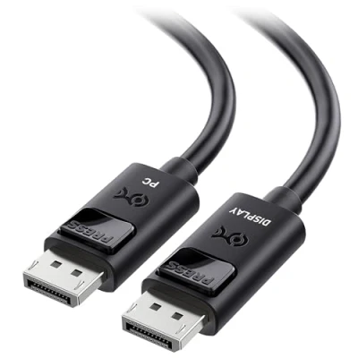 Afbeelding van Cable Matters unidirectionele actieve DisplayPort Kabel (DisplayPort 1.4 Kabel, DP Kabel) met 8K 60Hz, 4K 120Hz en HDR ondersteuning 7,5 meter