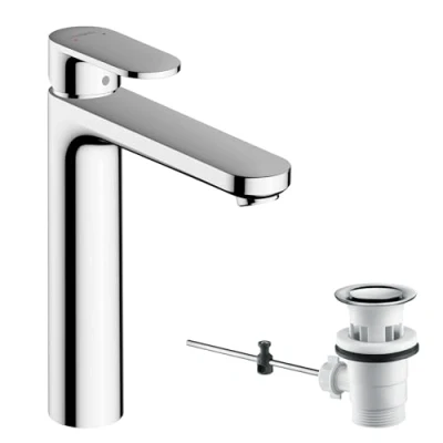 Afbeelding van Hansgrohe Vernis Blend 1 greeps wastafelmengkraan 230 met pop up