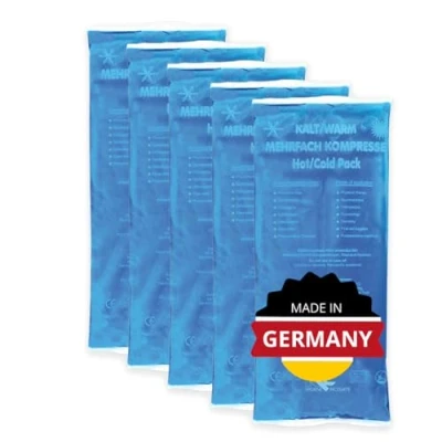 Afbeelding van KK Koud warm kompressen Hygiëne meervoudig 5 stuks Afmetingen: 12 x 29 cm Magnetronbestendig