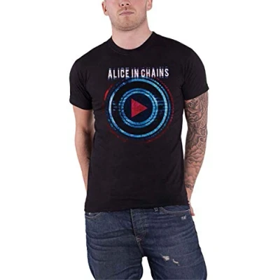 Afbeelding van Alice In Chains Played Heren T shirt L Zwart