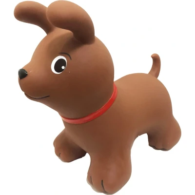 Afbeelding van Gerardo&#039;s Toys GT69365 My First Jumpy springspeelgoed hond voor binnen en buiten, springdier kinderen, draagvermogen tot 100 kg, hoogwaardige kwaliteit, inclusief luchtpomp