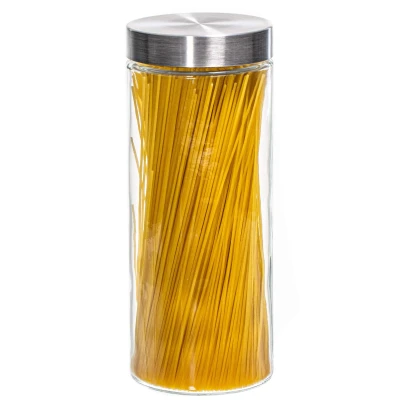 Afbeelding van Sareva Voorraadpot Glas / RVS deksel ø 11.5 cm 2.2 liter