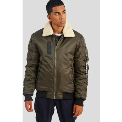 Afbeelding van Heren bomberjas Hermitage army XS