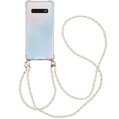 Afbeelding van Samsung Galaxy S10 Hoesje Kunststof iMoshion Hardcase/Koordhoesje/Backcover Transparant Telefoonhoesje