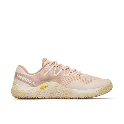 Afbeelding van Merrell Trail Glove 7 hardloopschoenen, Dames, Maat: 42, Pink salt Textiel/ synthetisch