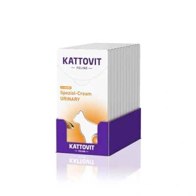 Afbeelding van Kattovit Speciale crème urinary met kip 6x15g