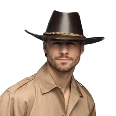 Afbeelding van Boland 04100 Outback hoed, cowboyhoed voor volwassenen, ideaal festivals, carnaval of themafeesten