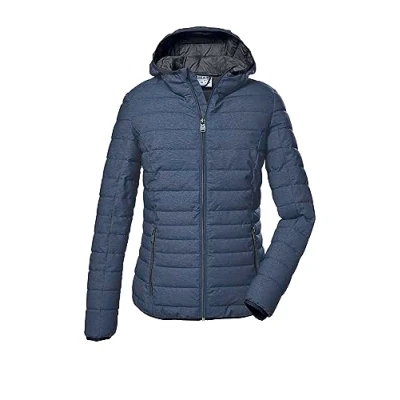 Afbeelding van G.I.G.A. DX Dames Functioneel jack in donslook met capuchon/outdoorjack GS 28 WMN QLTD JCKT, dark blue, 46, 41761 000