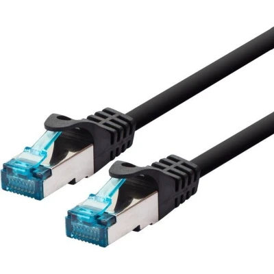 Afbeelding van LOGON TCR55SS250BL netwerkkabel 25 m Cat5e F/UTP (FTP) Zwart