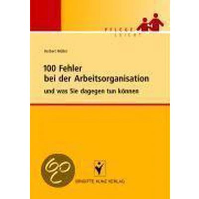 Afbeelding van 100 Fehler bei der Arbeitsorganisation