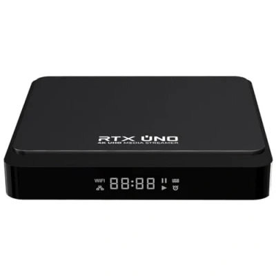 Afbeelding van Gloriaforce GTX UNO 4K UHD IPTV Player Android 9 H.265 2GB RAM 16GB Flash 5GHz WLAN