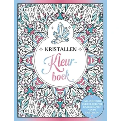 Afbeelding van Kristallen kleurboek (Paperback)