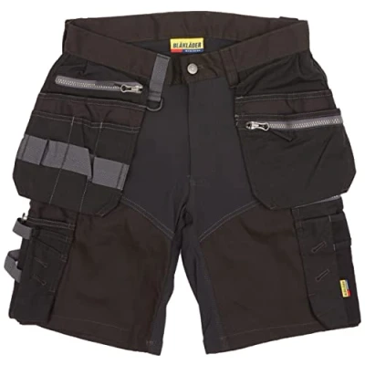 Afbeelding van Blåkläder Short Stretch Met Spijkerzakken 15981343 Zwart Maat 56