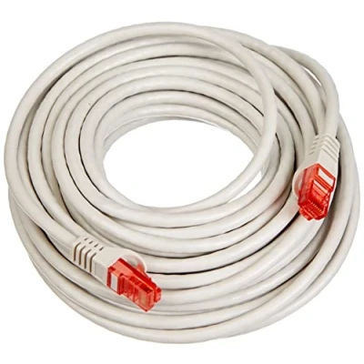 Afbeelding van Ewent Netwerk Kabel Patch Cat 6 U/UTP, AWG 24/7, 2 x RJ45 10 m grijs