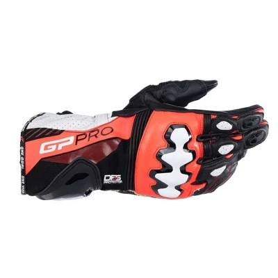 Afbeelding van Alpinestars Gp Pro R4 Gloves Black Red Fluo White L Maat Handschoen