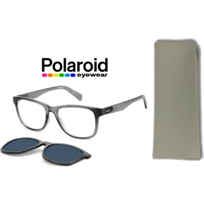 Afbeelding van Leesbril Polaroid PLD0030 Met Zonneclip Gray +1.50