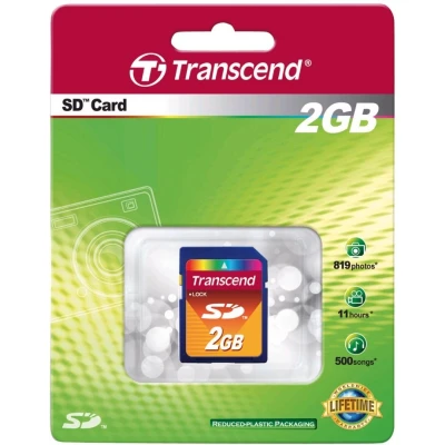 Afbeelding van Transcend 2 GB SD Class