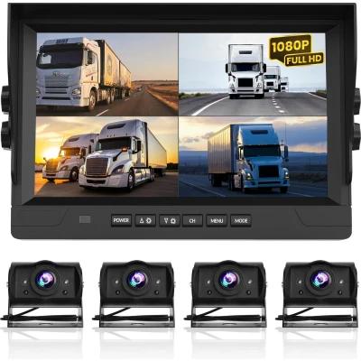 Afbeelding van Strex Achteruitrijcamera Set Bedraad Met 4 Camera&quot;;s (tegelijk bekijken) 9
