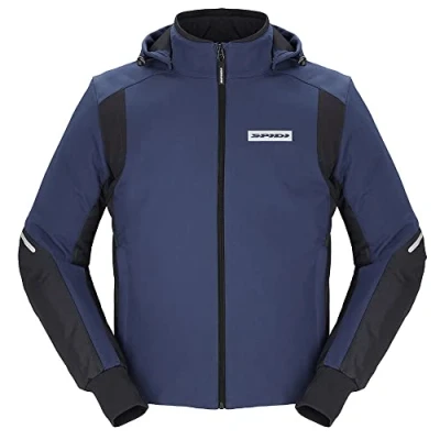 Afbeelding van Spidi Armor H2Out Motorcycle Hoodie, blauw, afmeting M voor man