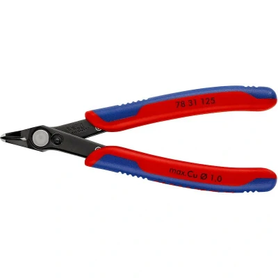 Afbeelding van Knipex 7831125 Super Knips Precisie Zijsnijtang Elektronica 125mm