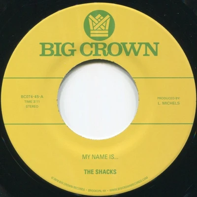 Afbeelding van Shacks My Name Is_ (7&quot; Vinyl Single)