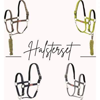 Afbeelding van Premiere Halsterset met Paniekhaak Evergreen Full