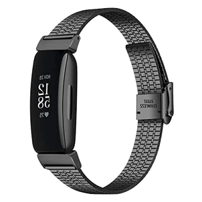 Afbeelding van TopTen horlogebandje compatibel met Fitbit Inspire / HR 2 Strap, hars verstelbaar polsbandje, vervanging accessoires For 2, Siliconen