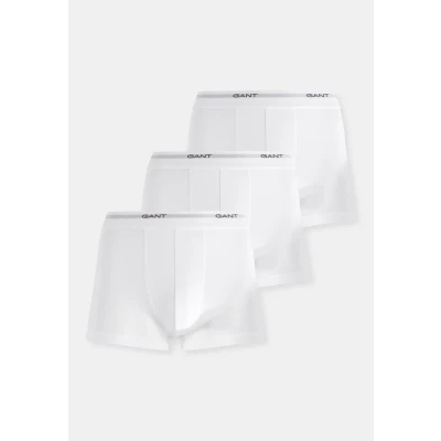 Afbeelding van GANT CORE Trunk 3 PACK Onderbroeken, Heren, Maat: Small, White