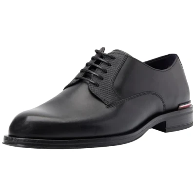 Afbeelding van Tommy Hilfiger CORE SHOE Veterschoenen, Heren, Maat: 44, Black Leer