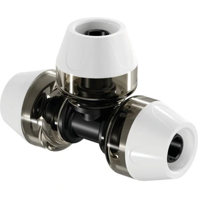 Afbeelding van Uponor RTM insteekkoppeling Ø20x20x20mm T stuk. Artikelnr: 1048551