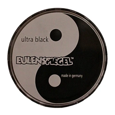 Afbeelding van Eulenspiegel 500538 Professionele Aqua make up in de kleur Ultra Black, 20 ml
